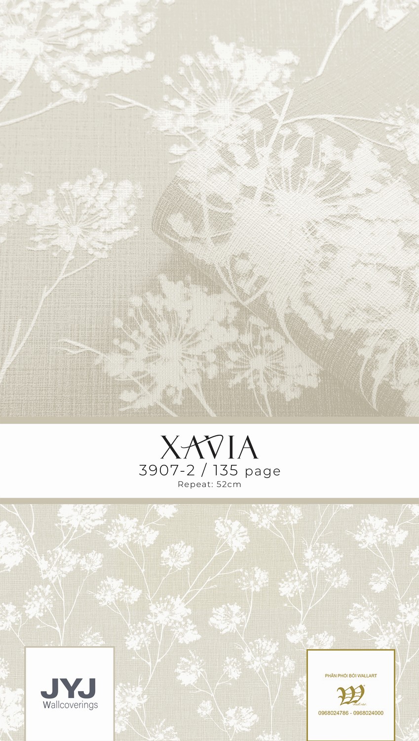 Giấy dán tường Xavia 3907-2